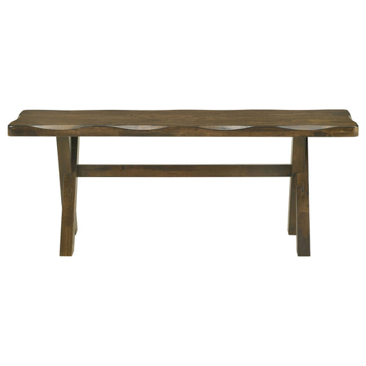 Knotty - Dining Bench - Brown