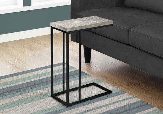 C-Shaped Accent Table For Living Room