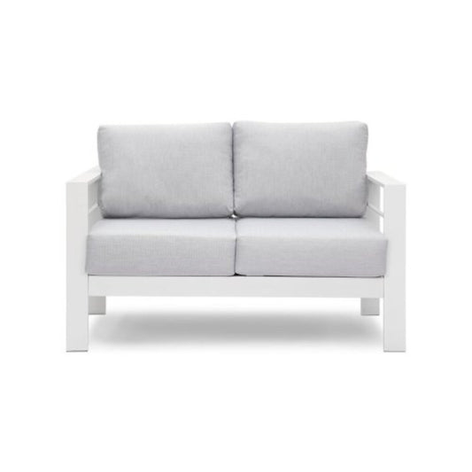 Patio All-Weather Loveseat With Thick Cushions