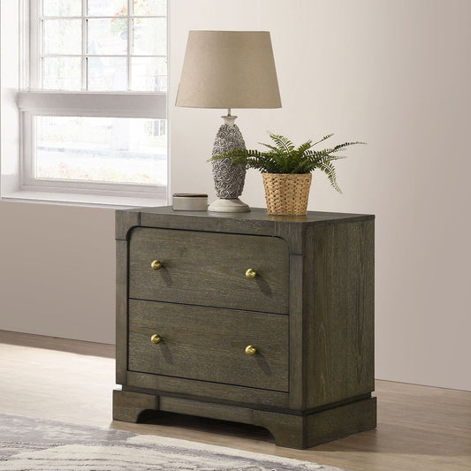 Sundance - 2 Drawer Nightstand - Dark Brown