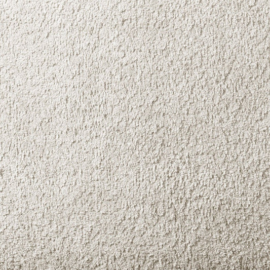 Upholstered 360 Degree Swivel Chair - Cream