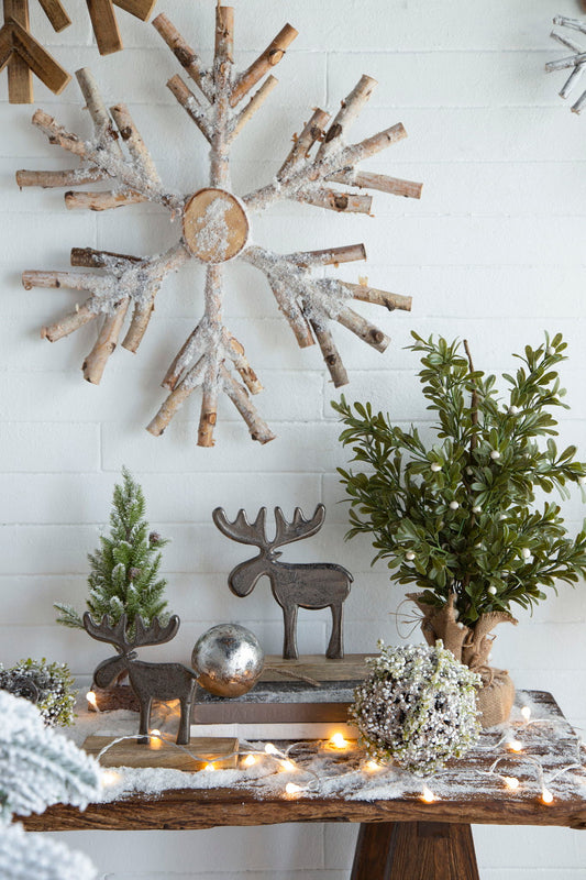 Christmas Ball Ornaments, Wood Decorative Hanging Ball Christmas Tree Ornaments For Holiday Party Decorations