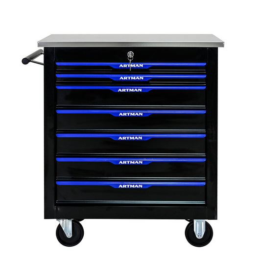 Drawer Multifunctional Tool Cart With Wheels