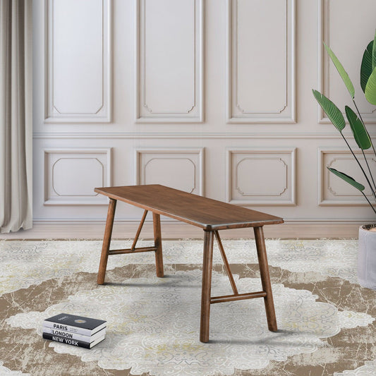 Molly - Bench - Walnut Brown