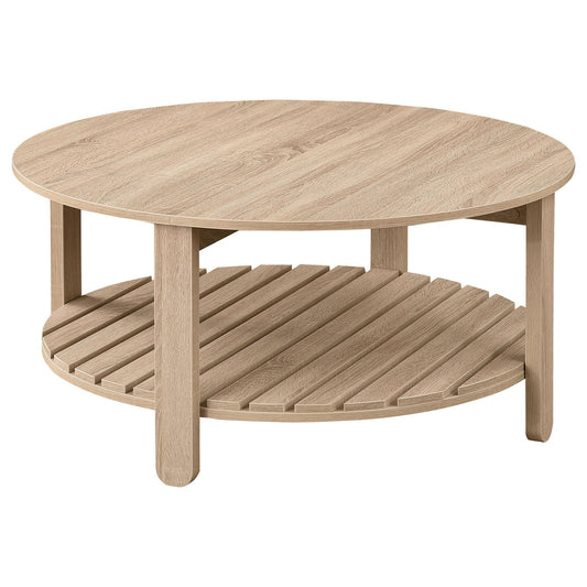 Altos - 1 Shelf Round Table