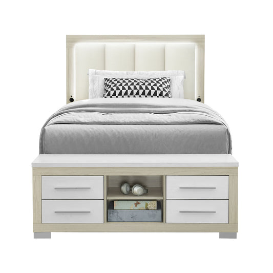 Emilia - 5 Piece Bedroom Set With Panel Headboard