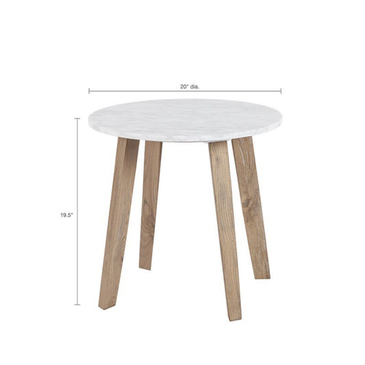 Milo - End Table - White