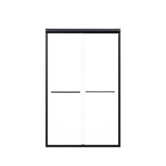 Modern Semi Frameless Double Sliding Shower Door