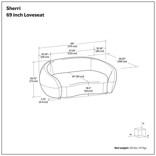 Sherri - Loveseat