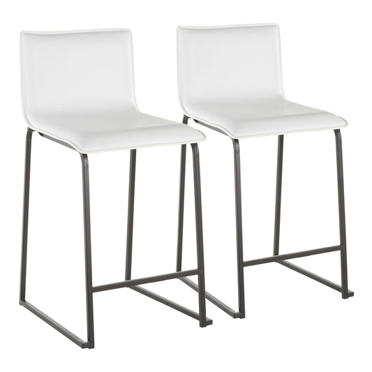 Mara - Upholstered Contemporary Counter Stool (Set of 2)