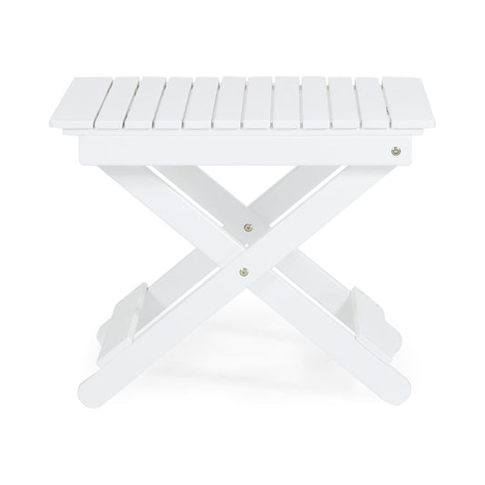 Outdoor Folding Wooden Side Table