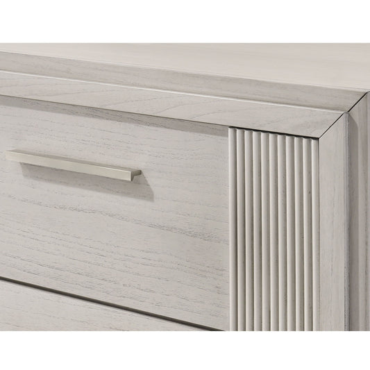 4 Drawer Tall Storage Chest Furniture - White