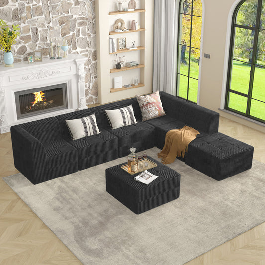 Modern Minimalist Sleeper Sofa, Compressed Sectional Single Seat