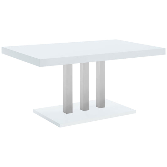 Creston - Rectangular Dining Table - White