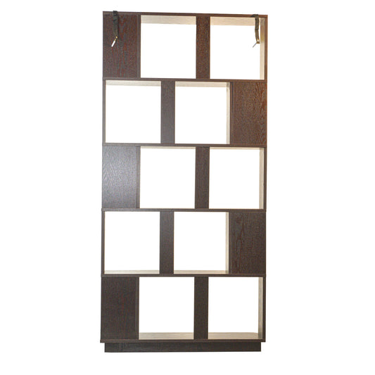 Modern 5 Tier Open Storage Bookcase