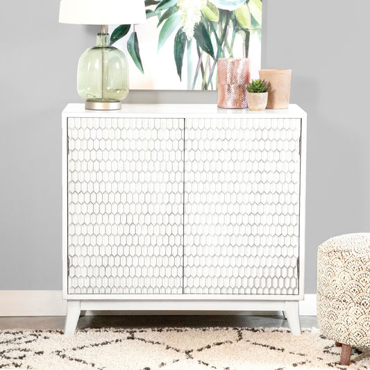 Carillon - 2 Door Accent Cabinet - White