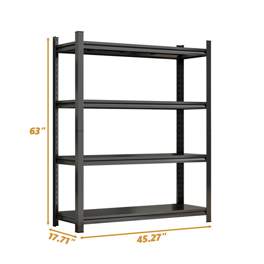Tall Storage Shelf, Adjustable Height Storage Rack
