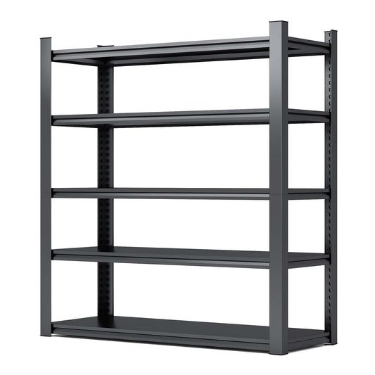 Industrial Heavy Duty Metal Garage Shelving Unit, Adjustable Storage Rack