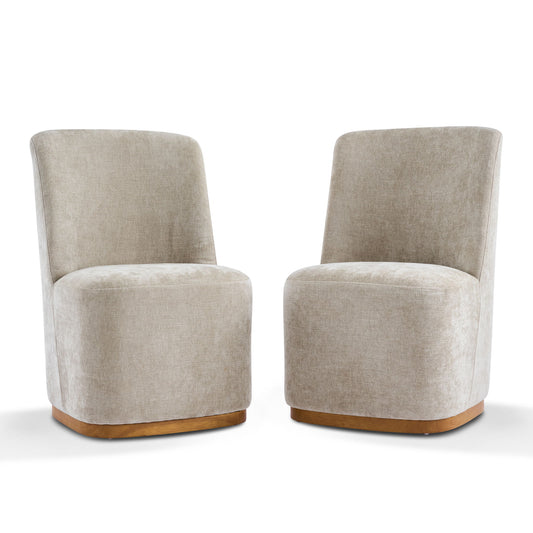 Indoor Upholstered Dining Chair (Set of 2)