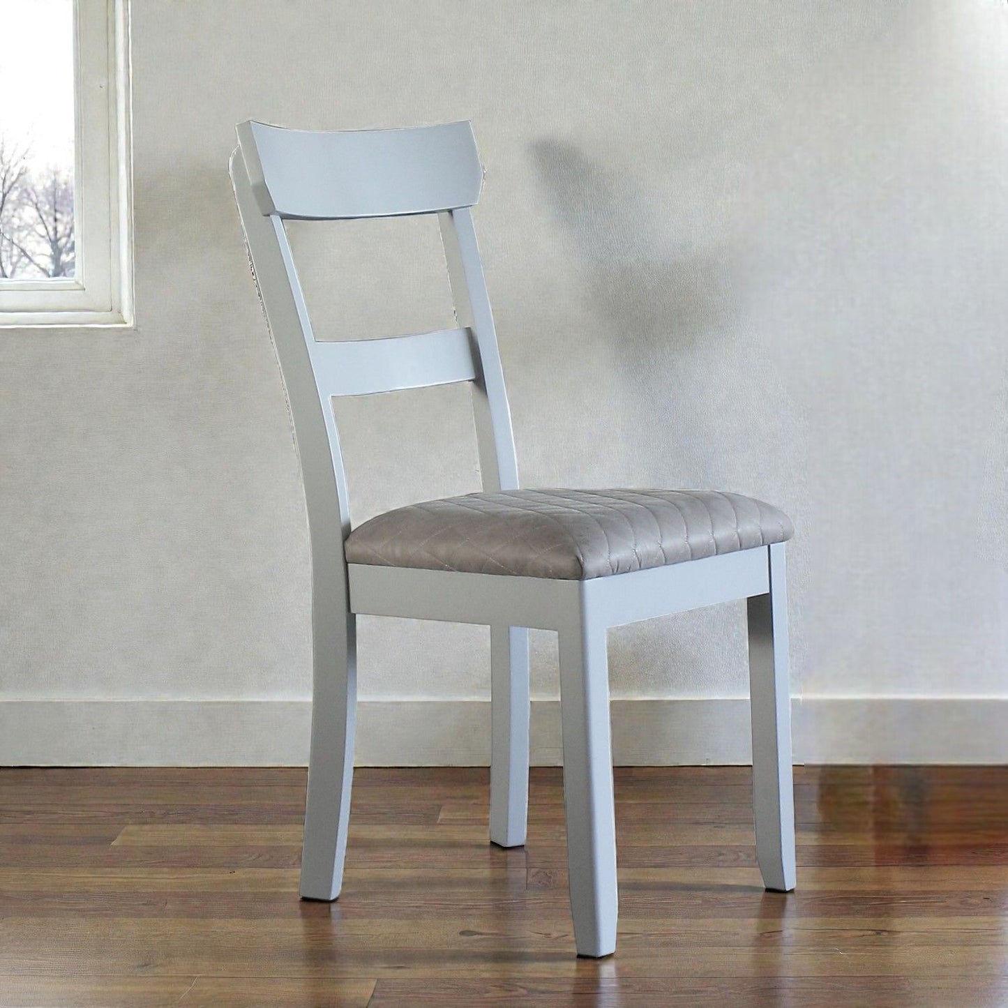 House Marchese - Two Tone Side Chair (Set of 2) - Gray / Pearl Gray