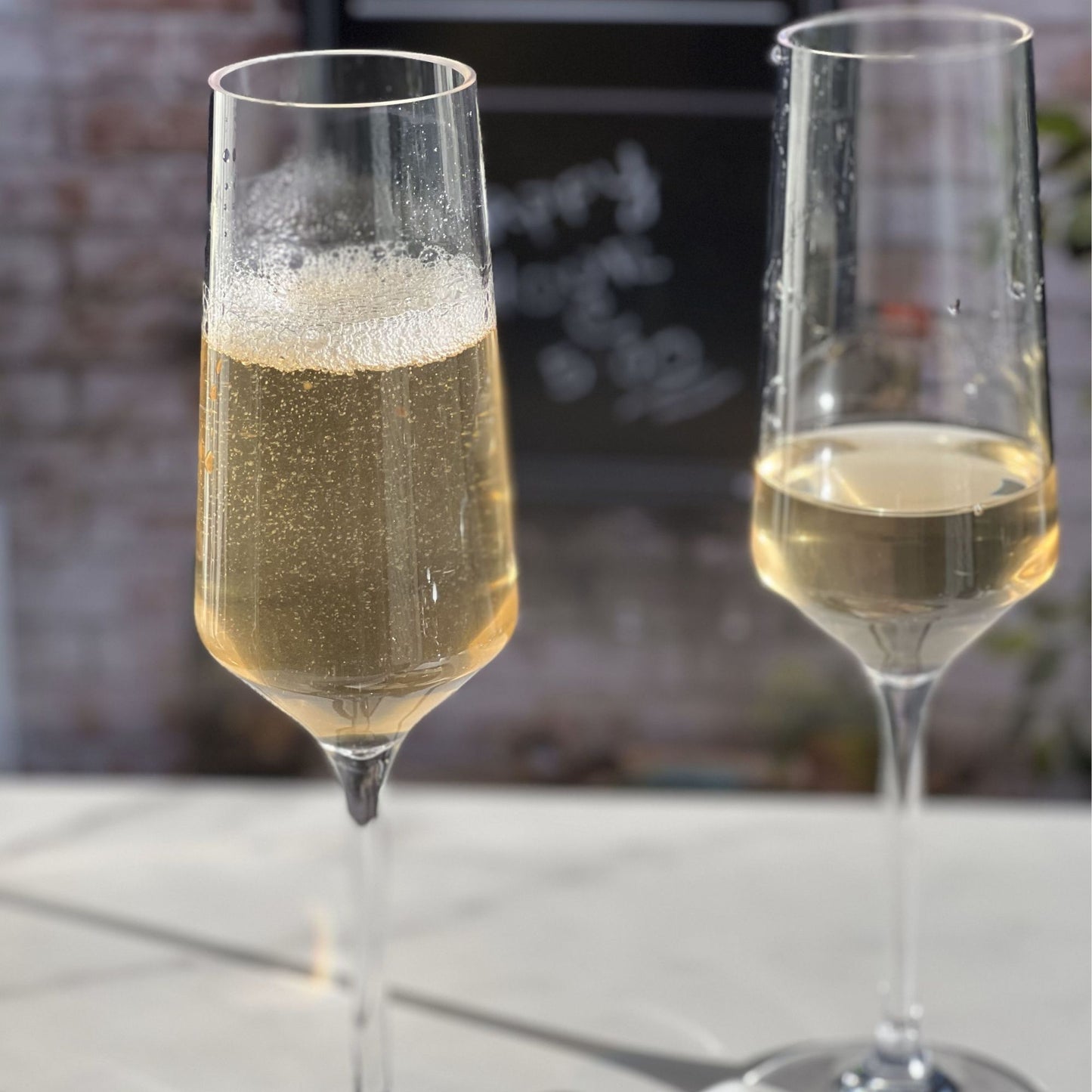 Tritan Lexington - Unbreakable Plastic Champagne Flutes, 10Oz (Set of 4) - Clear