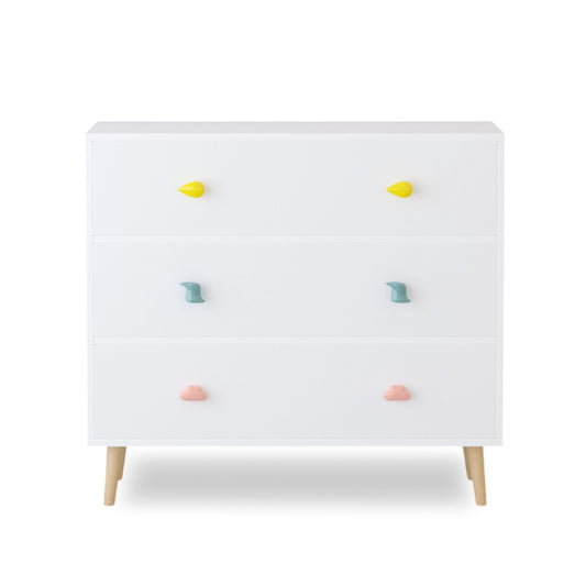 3 Drawer Dresser, Storage Cabinet With Anti Tip Safety