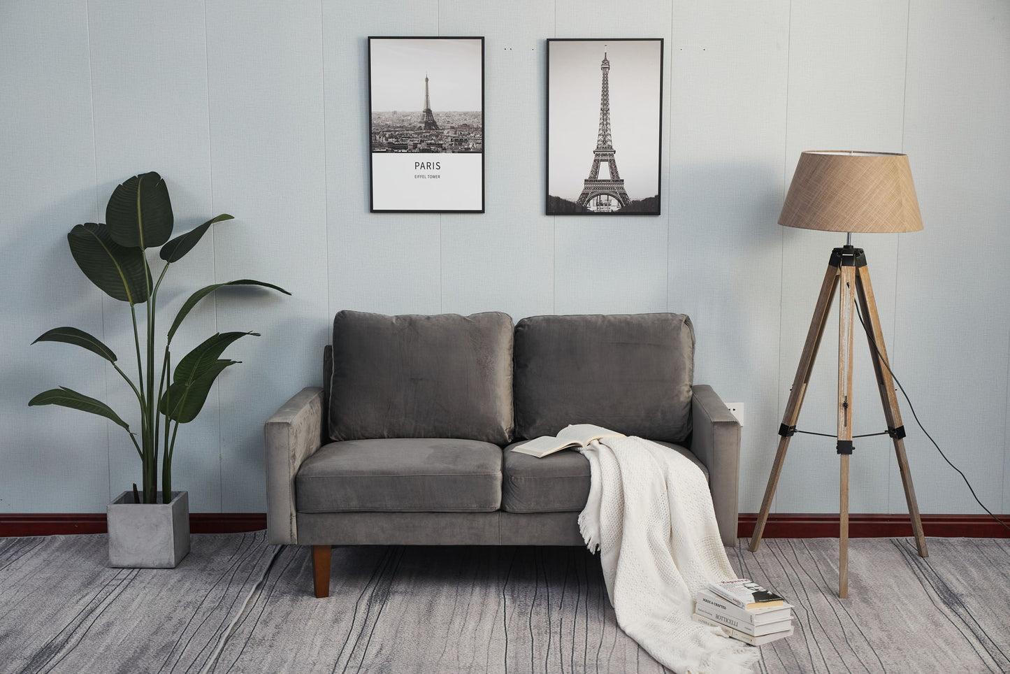 Comfortable Loveseat With Durable Construction