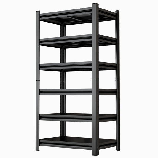 Tall Storage Shelf, Adjustable Height Storage Rack