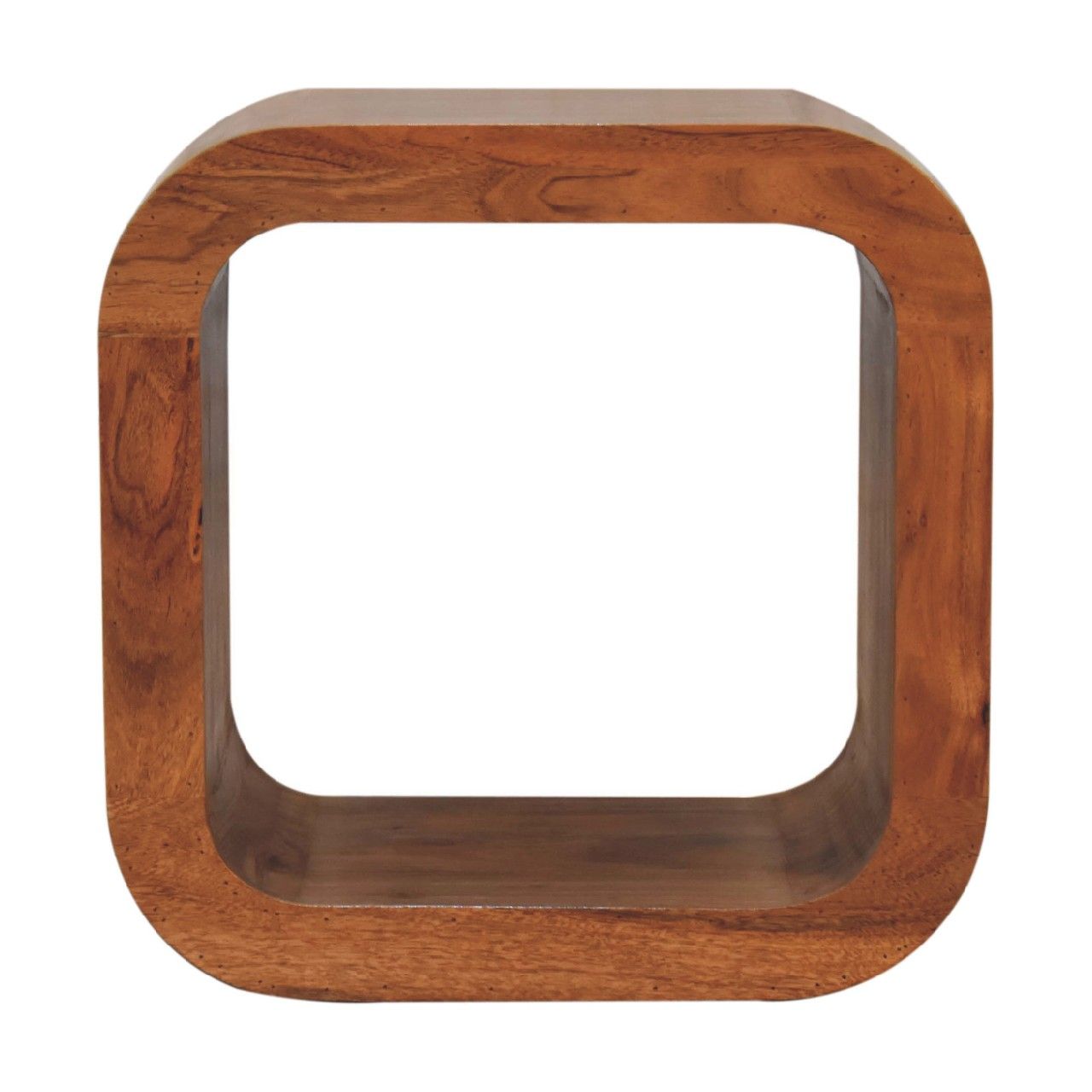 Darcy - Round Nightstand - Brown