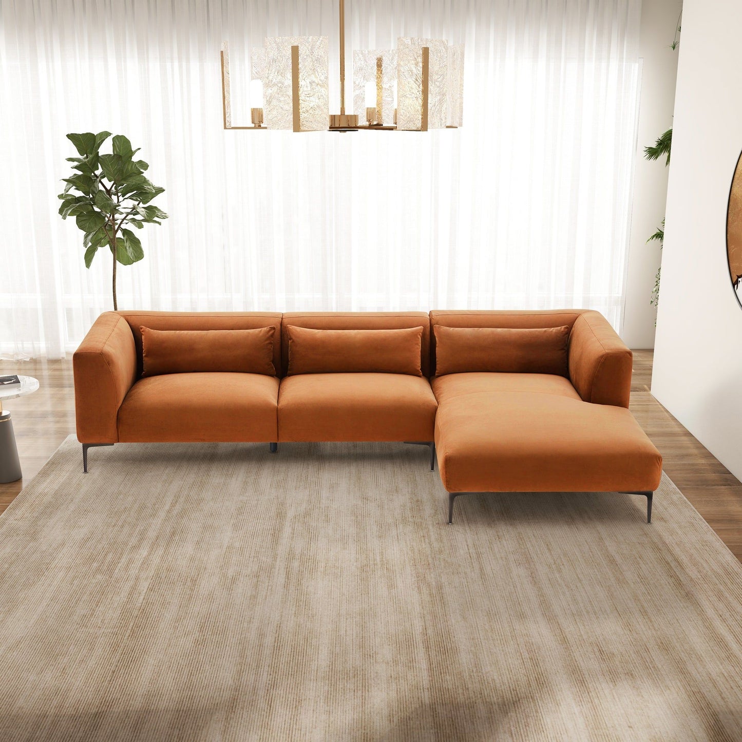 Laley - Right Facing L-Shaped Sectional