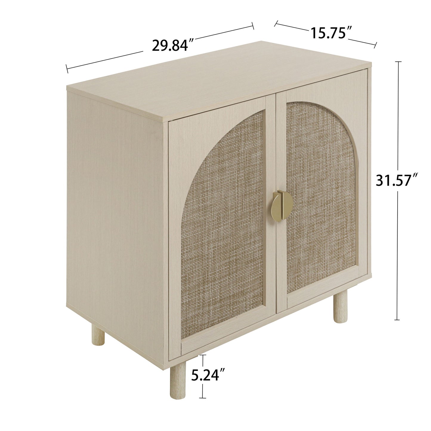 2 Door Ergonomic Cabinet