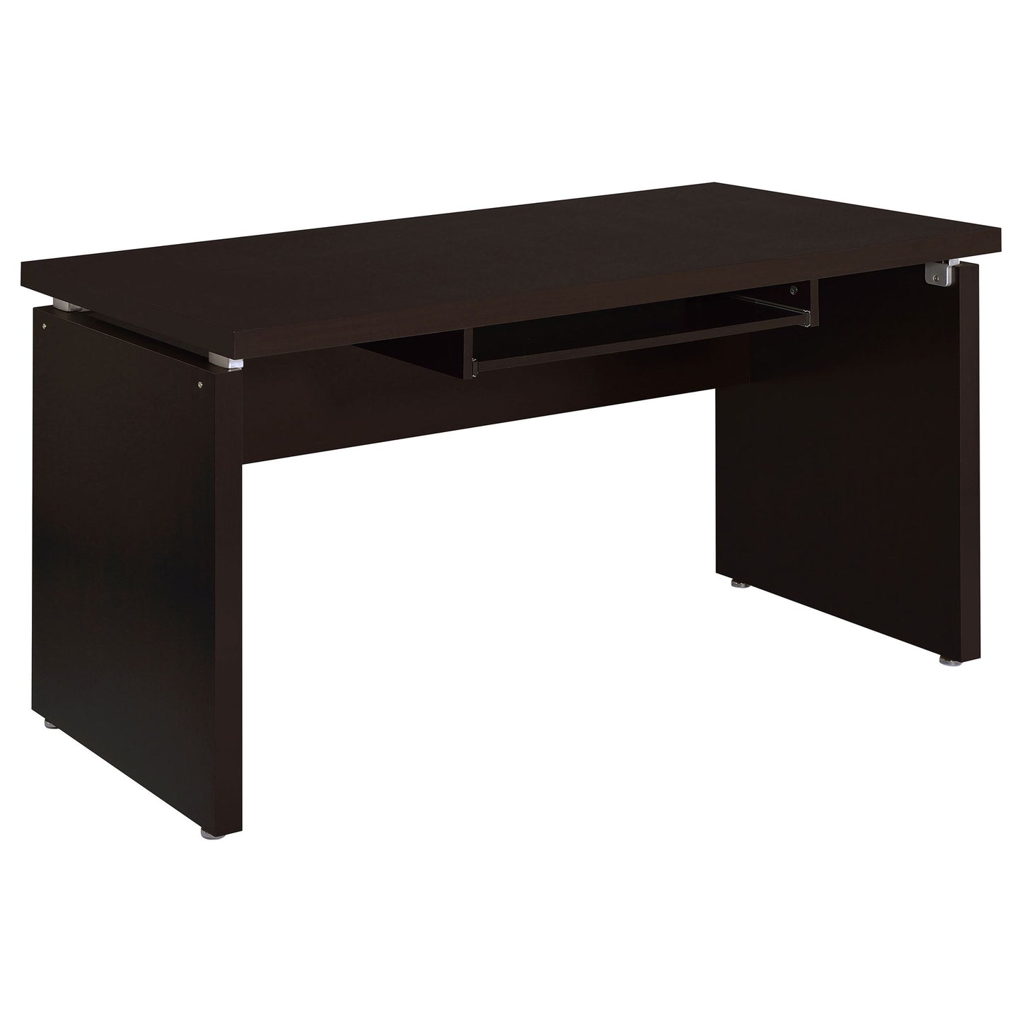 Ulloa - L Shape Desk With Mobile File Cabinet - Cappuccino