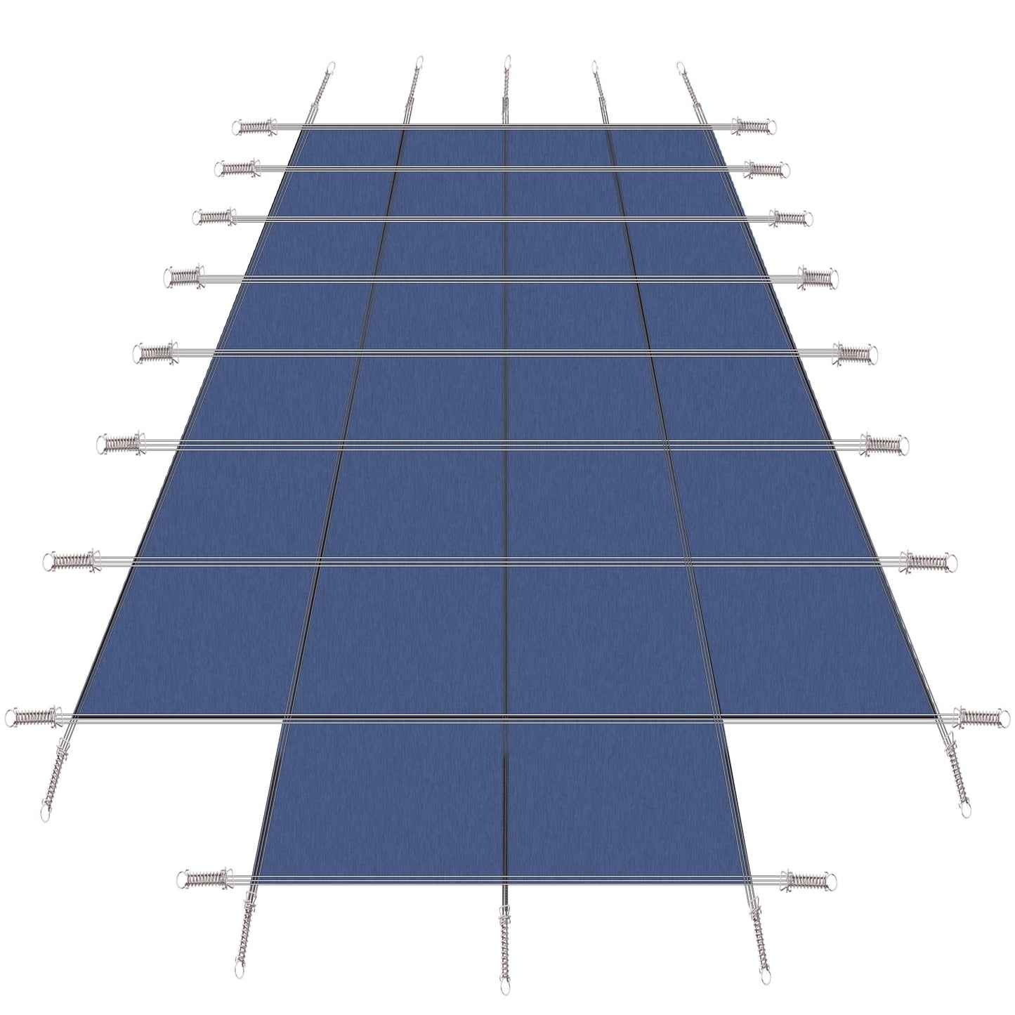 Pool Safety Cover, Fits 18 X 36Ft Rectangular Inground Winter Swimming Pools, High Strength Mesh - Blue