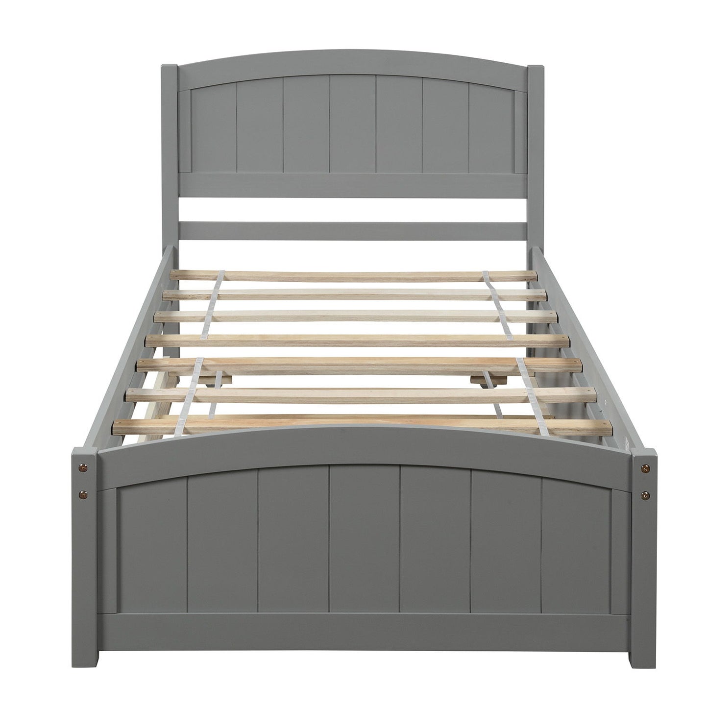 Platform Bed & Headboard, Footboard And Slat Support