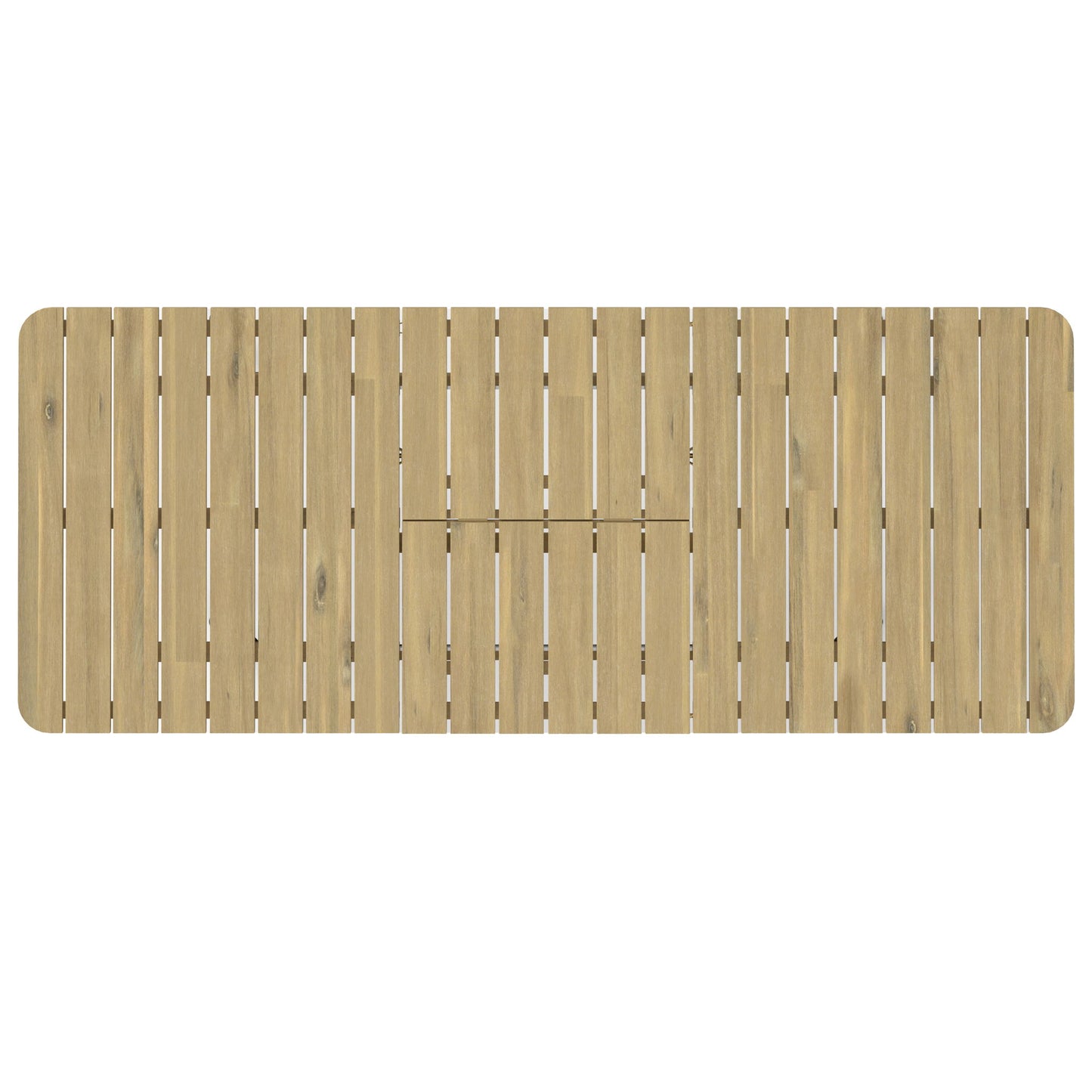 Beachside - Outdoor Extendable Dining Table - Light Teak