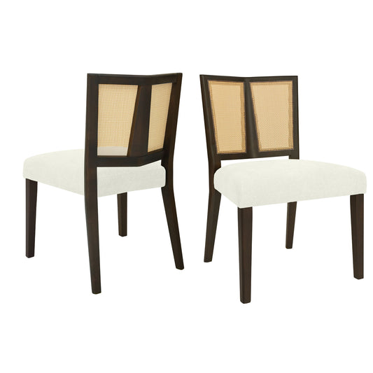 Rattan Dining Chair Without Arms (Set of 2)