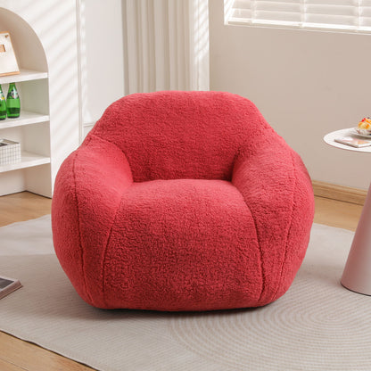 Giant Bean Bag Chair, Spacious Memory Foam With Armrests