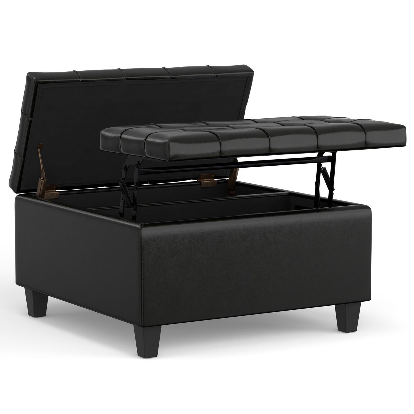 Harrison - Upholstered Coffee Table Storage Ottoman