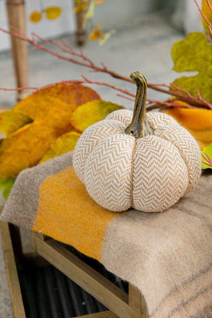 Weighted Pumpkin Ornament Decor For Holiday Harvest Festival Fall Festival & Thanksgiving
