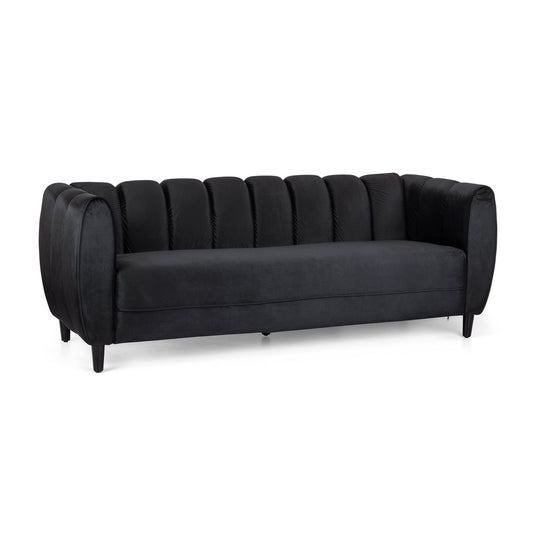 Miranda - Modern Glam Velvet 3 Seater Sofa