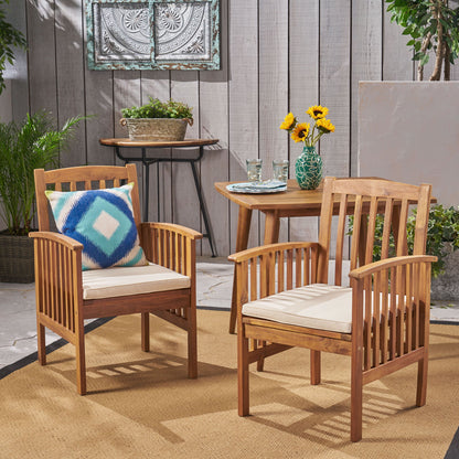 Casa - Acacia Dining Chair Set With Cushions,