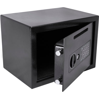 Compact Keypad Depository Safe - Black