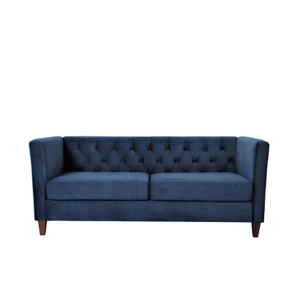 Button Tufted 3 Seater Sofa For Living Room