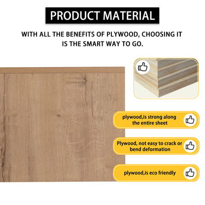 Modern Minimalist Bathroom Cabinet With Soft Close Drawers And Floating Mounting Design