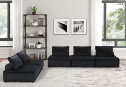 Anna - Soft Velvet Modular Sofa