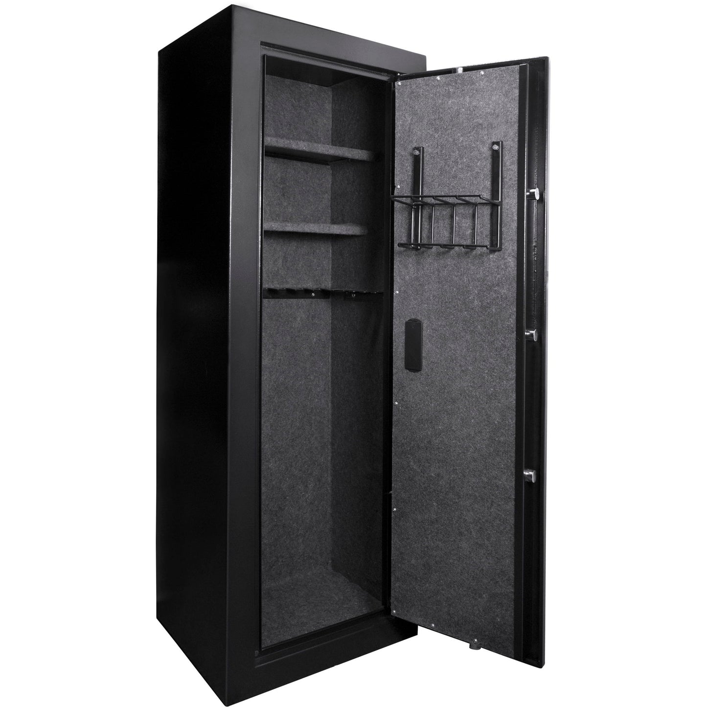 9.33 Cubic Ft Tall Biometric Rifle Safe - Black