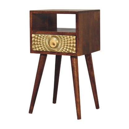 Eden - Mini Nightstand - Chestnut