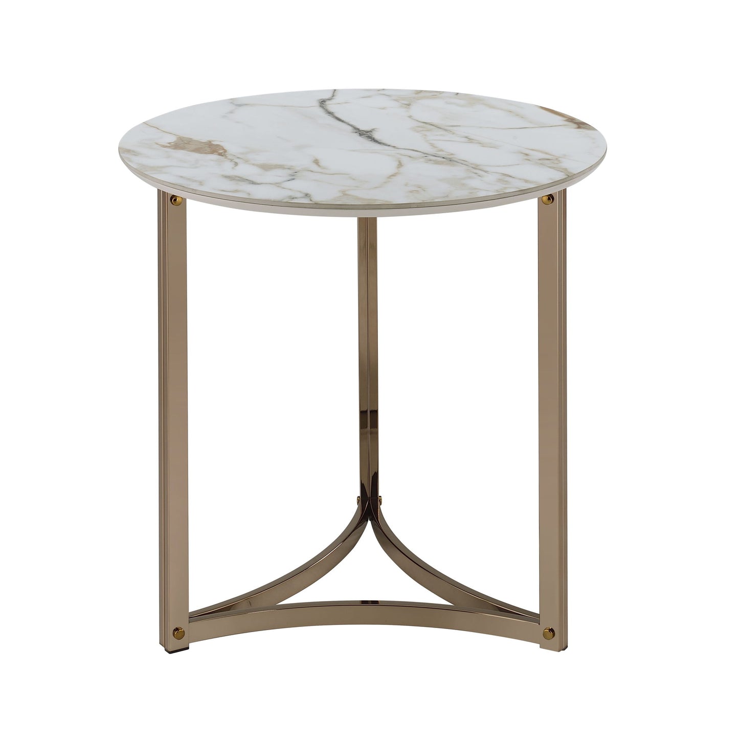 Aziz - Sintered Stone Top Round Coffee Table
