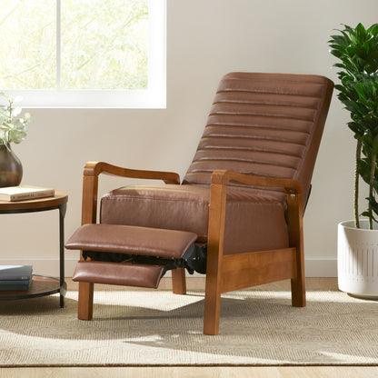 Contemporary Manual Club Recliner