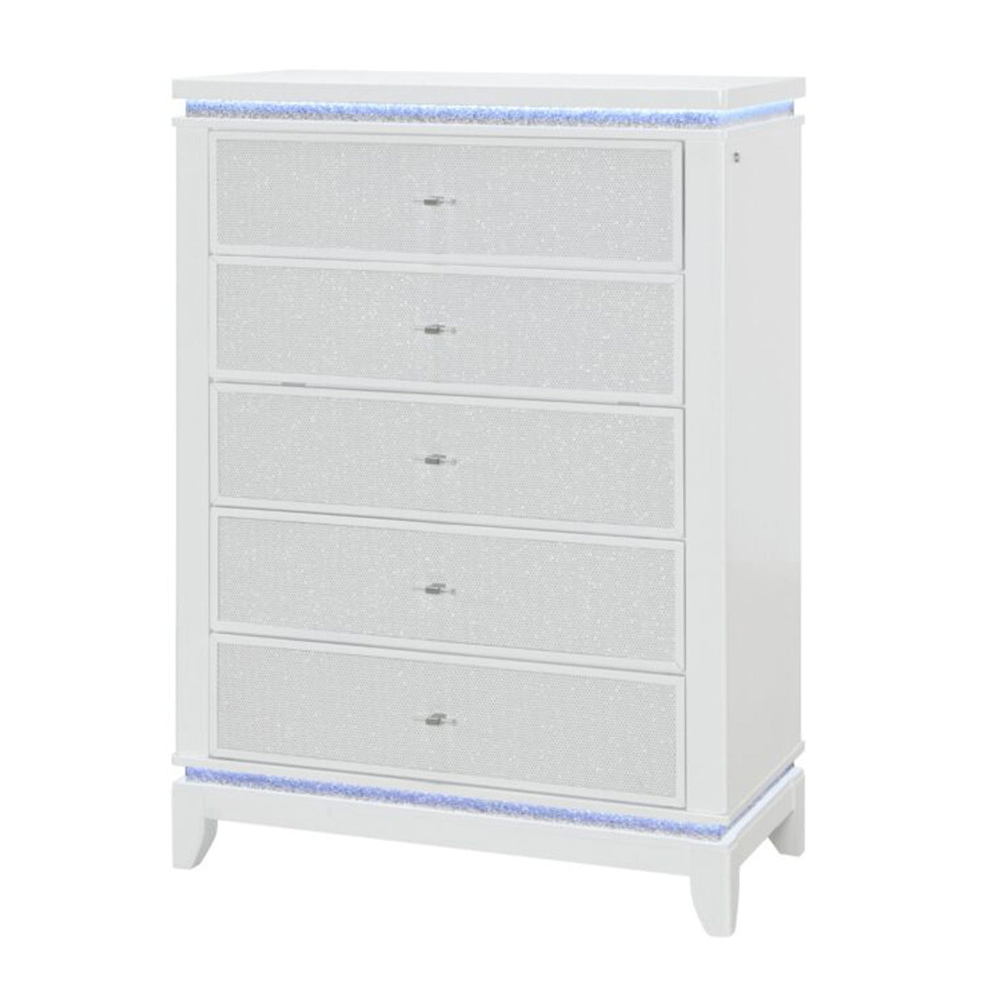 Adalid - Chest With LED Lighting - White